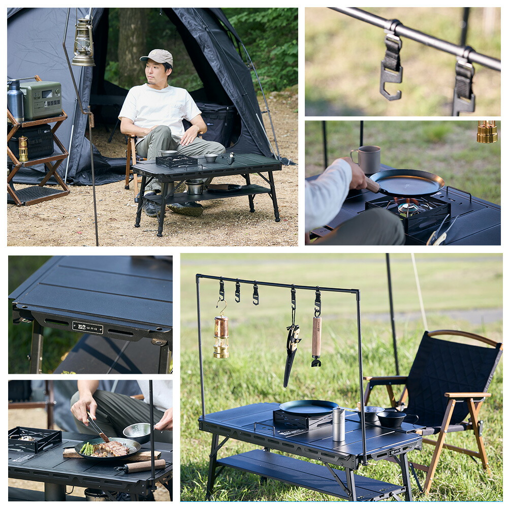 楽天市場】WAQ MULTI IRON TABLE パネル式アイアンテーブル WAQ-MIT1