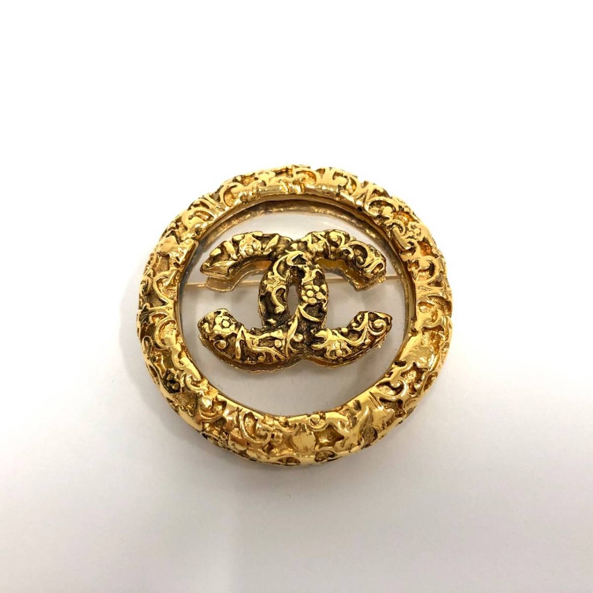 楽天市場】[USED/中古]CHANEL シャネル ブローチ ヴィンテージ ココ