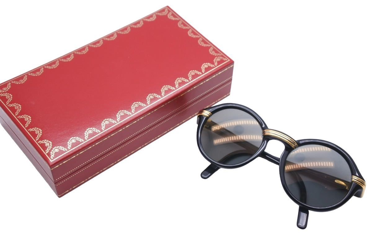 楽天市場】CARTIER カルティエ ヴィンテージ サングラス トリニティ 丸