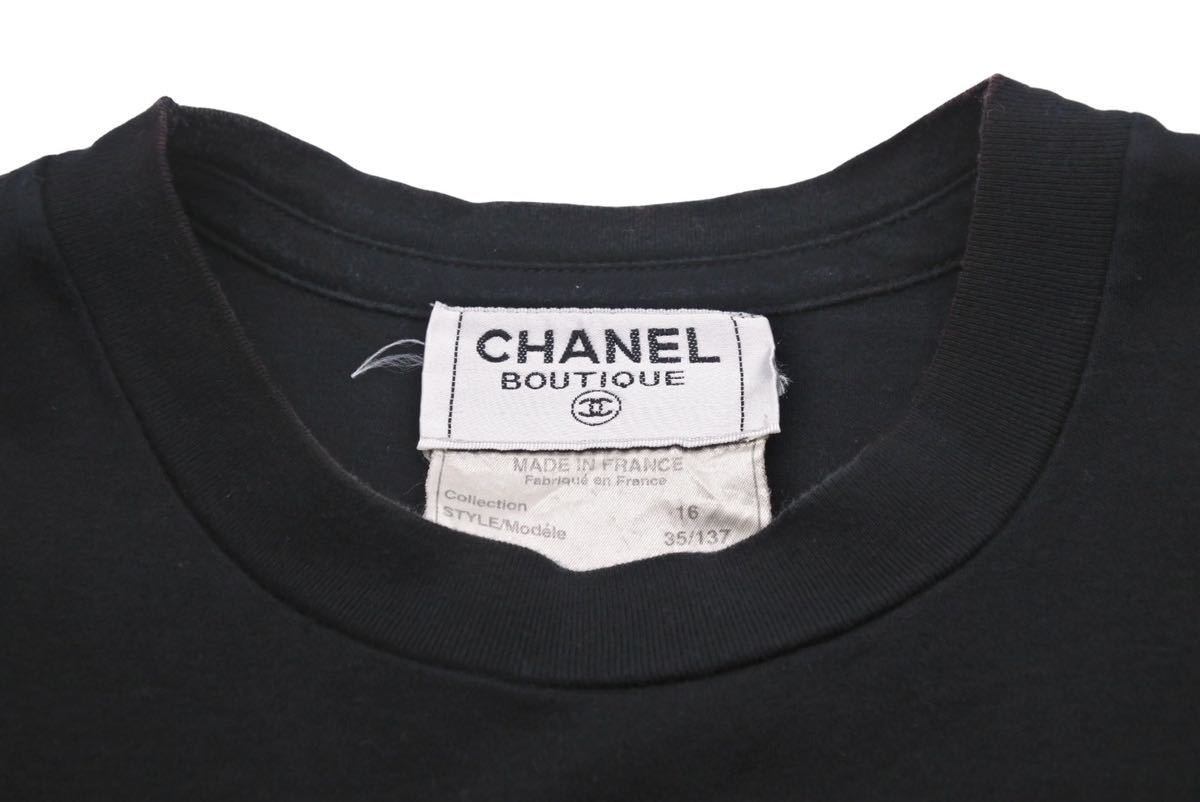 楽天市場】CHANEL シャネル 半袖Tシャツ ブランドロゴ 16SS コットン