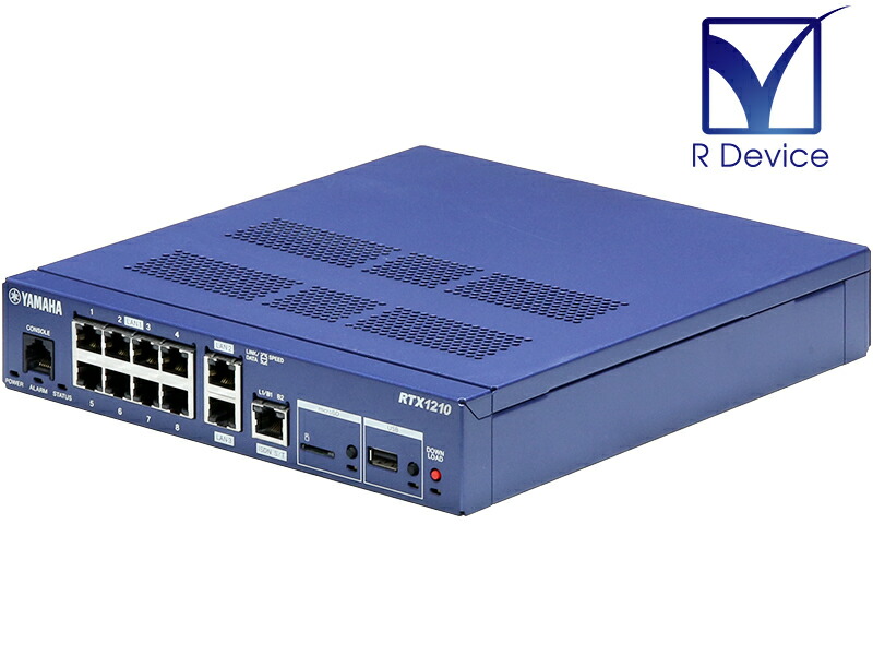 YAMAHA RTX1210 VPNルーター ① YAMAHA ギガアクセスVPNルーター