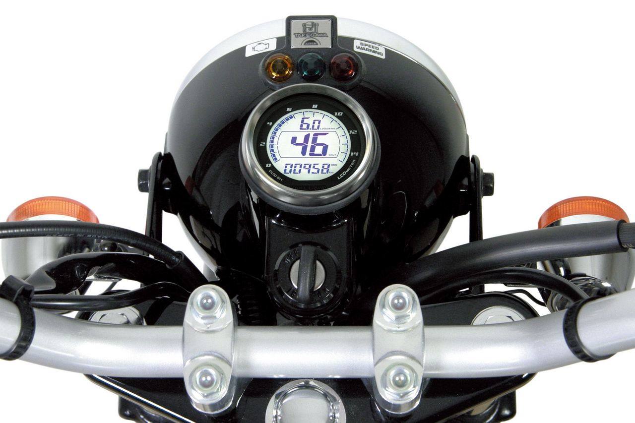 楽天市場】SP武川 SPタケガワ DタイプLCDスピード＆タコメーター