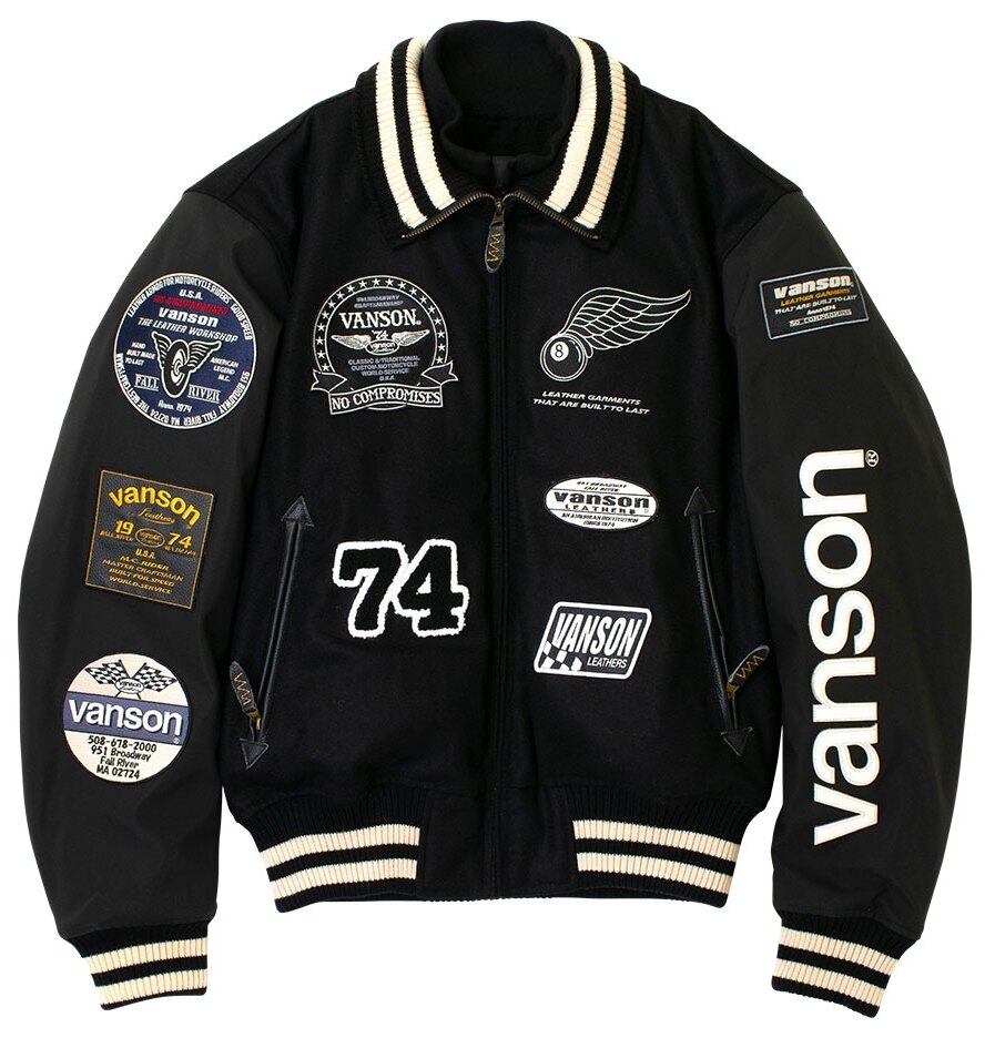 楽天市場】vanson メルトン ウール ジャケットの通販