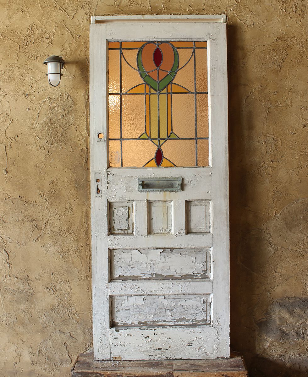 楽天市場】アンティーク ドア ガラスドア ステンドドア ステンドグラス