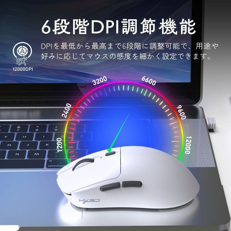 楽天市場】【高級版｜1台3役】ワイヤレスマウス 無線 有線 両用 多機能