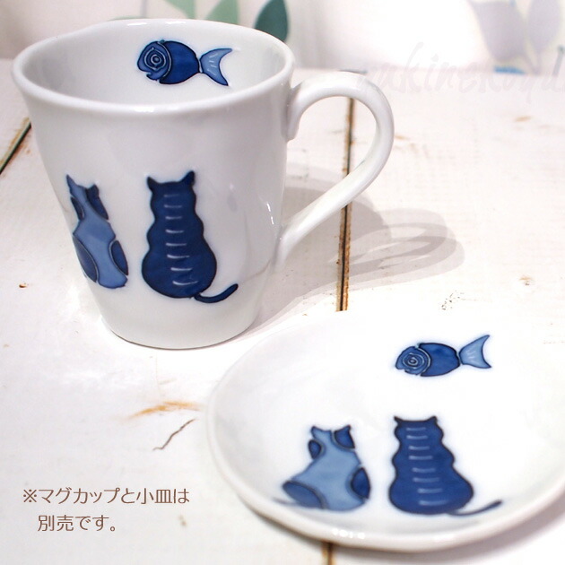 骨董 古陶 絵瀬戸 古瀬戸 希少 ブチ猫 眠り猫 図案 豆皿 手塩皿 小皿5