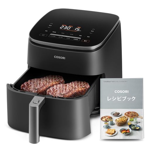 楽天市場】COSORIノンフライヤー6L大容量家庭用エアフライヤーDC