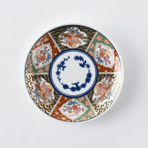 伊万里焼 古伊万里 青磁皿 四客 N 8578 伊万里焼 古伊万里 青磁皿