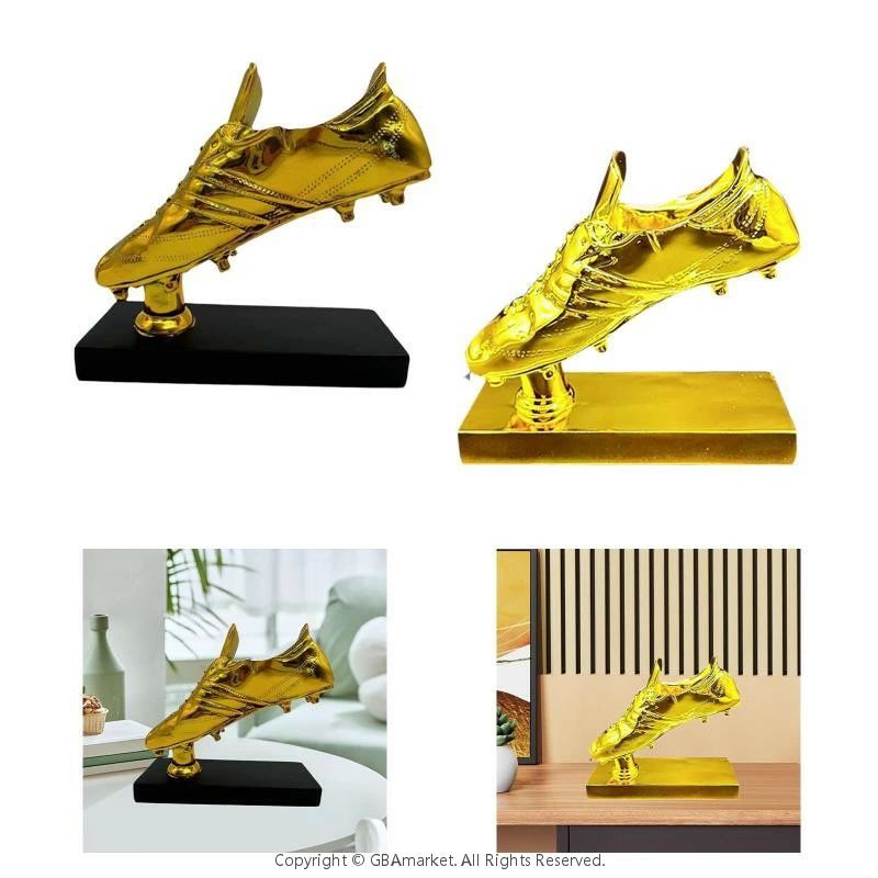 楽天市場】室内装飾用 靴工芸品 デザイン トロフィー サッカー : Yuri