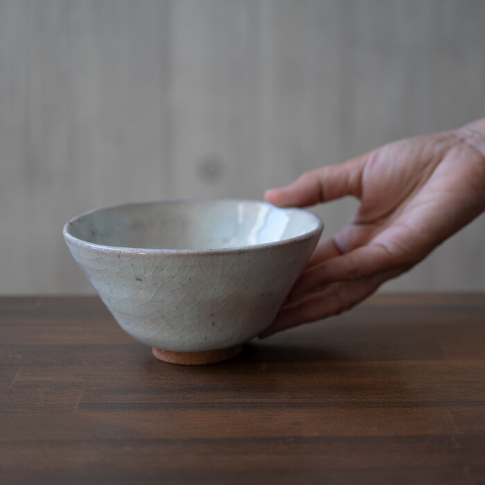 楽天市場】【共箱付】美濃粉引茶碗（RH-077） 作家「林隆一郎