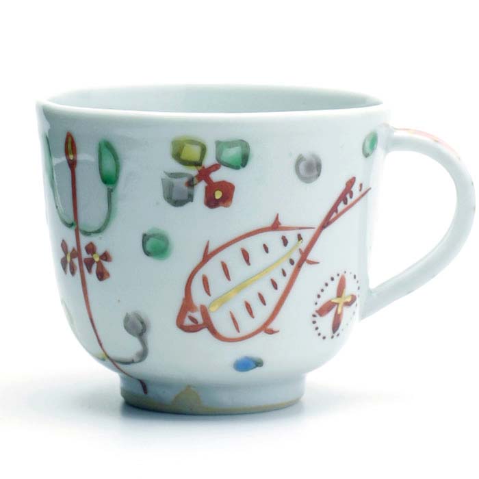 正木春蔵 碗皿 カップ&ソーサー 楽天市場】九谷焼：色絵コーヒーカップ
