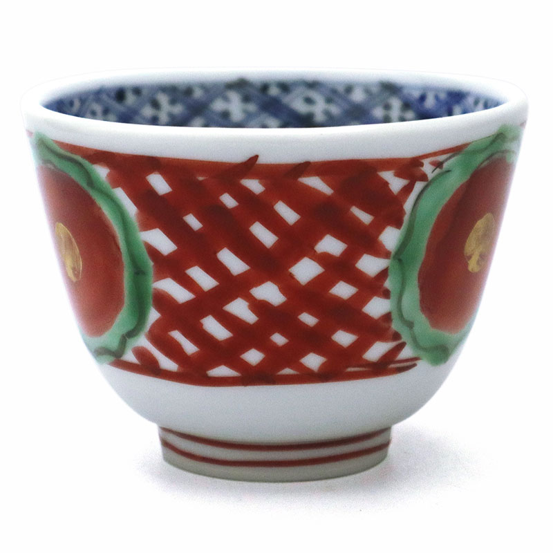 楽天市場】九谷焼：呉須赤絵赤玉文茶碗・須田菁華《汲出》 : 和食器の