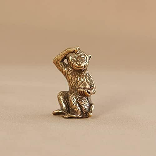 中国 古銅 猿 燭立 置物 C R6344 中国 古銅 猿 燭立 置物 C R6344