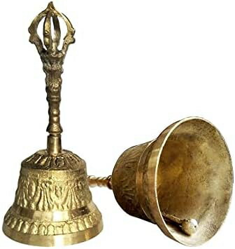 楽天市場】【20%OFFクーポン〜】銅手振鈴、仏鈴、銅鈴、法鈴、三叉鈴