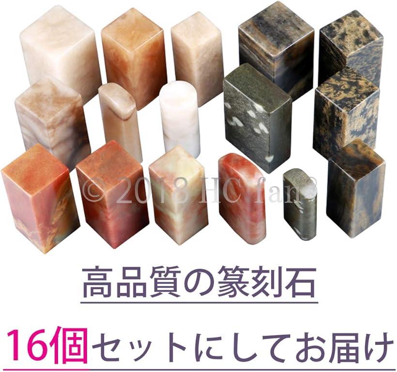 楽天市場】楽しい 篆刻 てんこく 印材 石材 セット 青海石 寿山石 青田