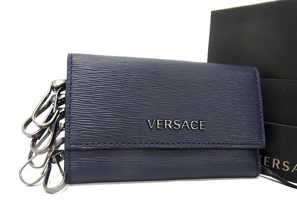 楽天市場】□新品同様□ VERSACE ヴェルサーチ レザー 6連 キーケース