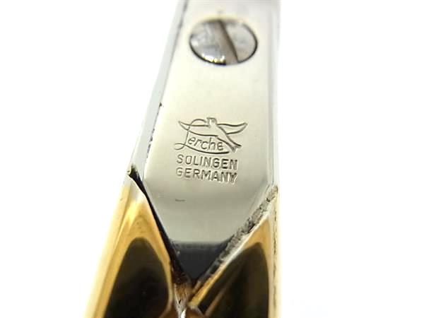 楽天市場】□美品□ Lerche レルヒェ レザー ハサミ ペーパーナイフ