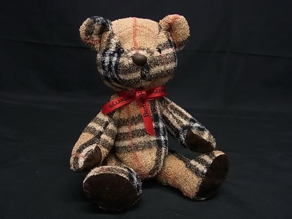 木箱付 BURBERRY 木箱付 BURBERRY バーバリー ベア テディベア