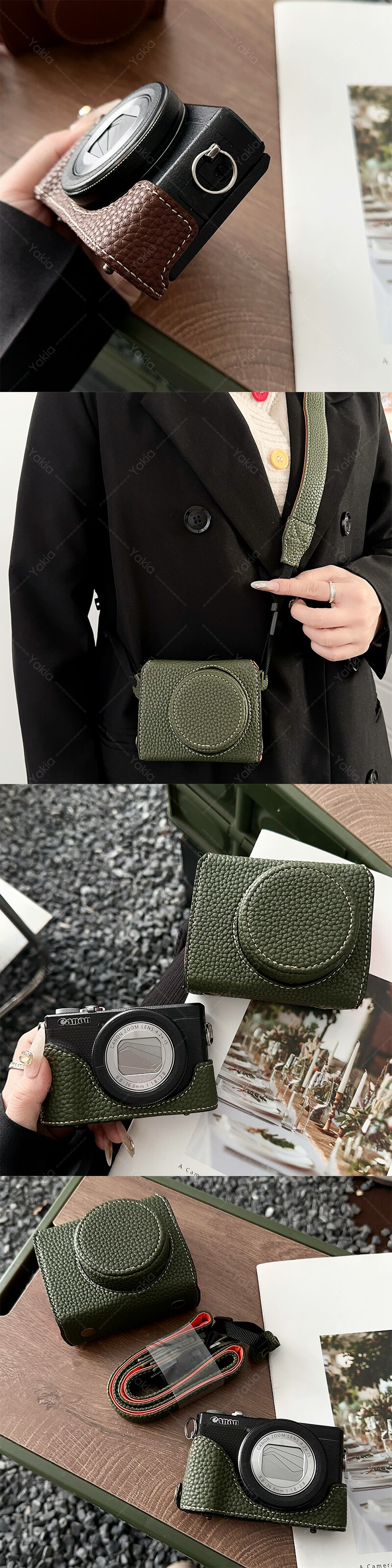 ジャンク品】Canon P フィルムカメラ レザーケース付き ジャンク品