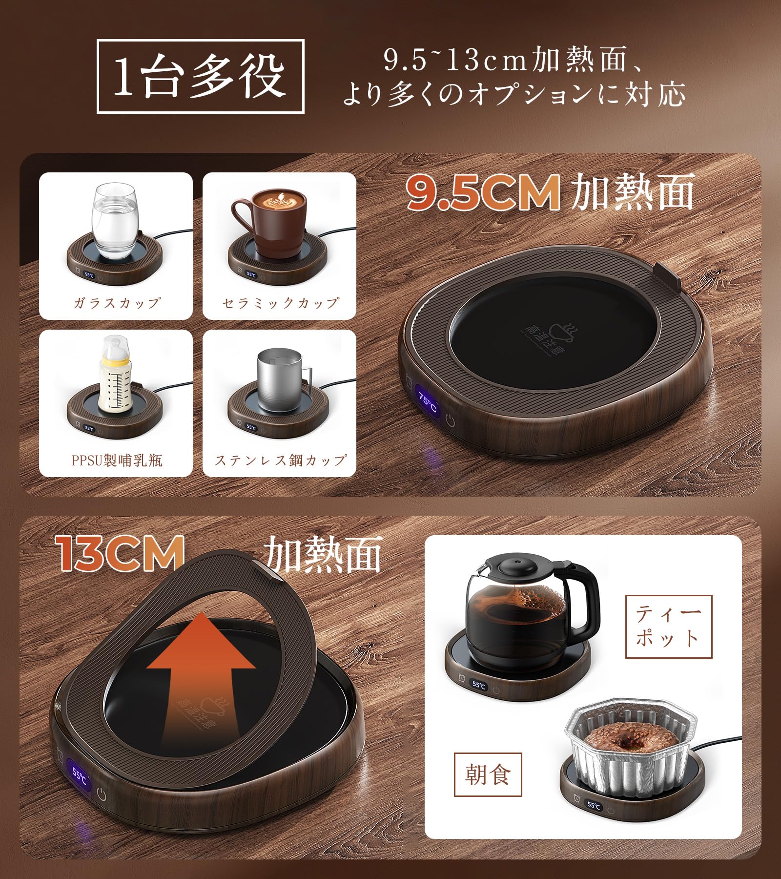 楽天市場】カップウォーマー コンパクト 直径9-13cm対応 コーヒー