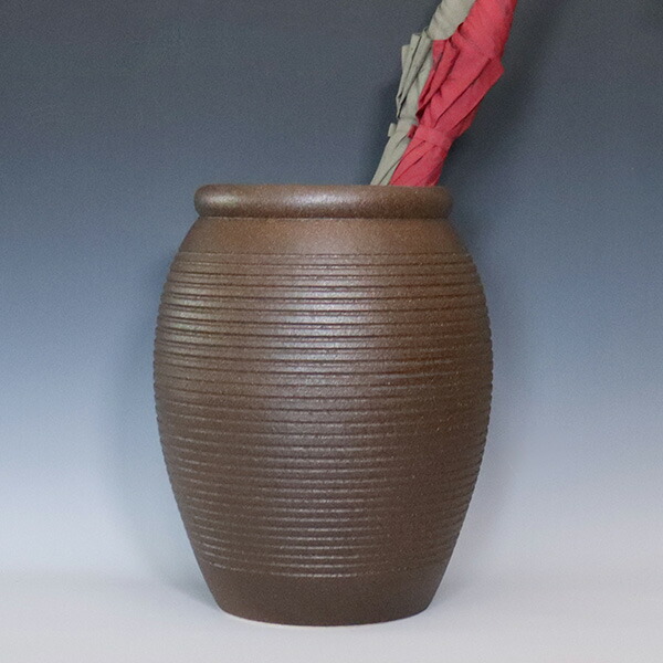 楽天市場】傘立て 陶器傘立て 信楽焼かさたて 和風傘立て 傘入れ 壷 し