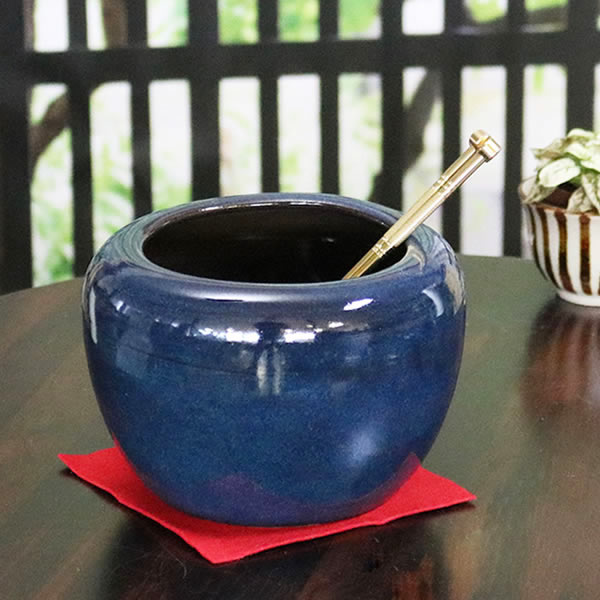 楽天市場】火鉢 ミニひばち 陶器 手あぶり 灰皿 信楽焼 陶器