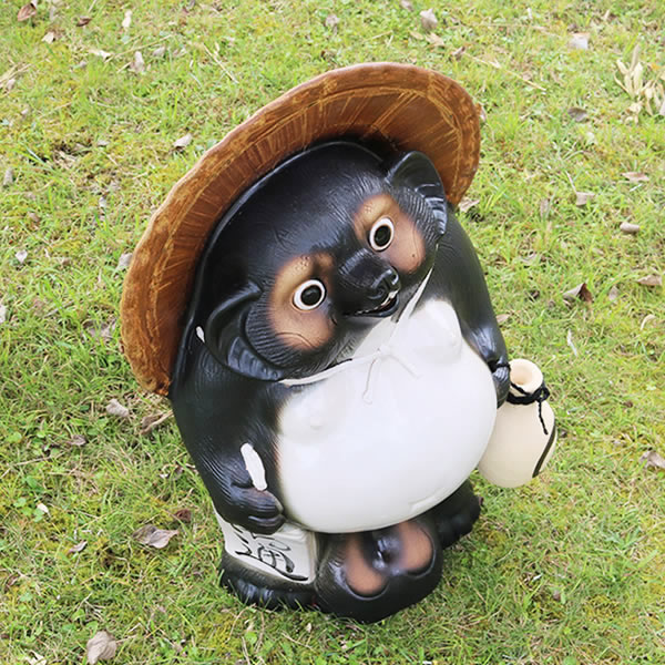 楽天市場】信楽焼 25号福狸 信楽焼たぬき縁起物タヌキ 陶器タヌキ