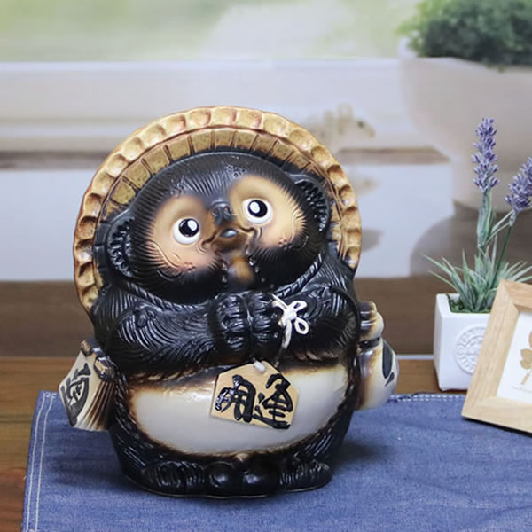 楽天市場】信楽焼 9号お願い狸 たぬき 信楽焼たぬき 送料無料 しがらき