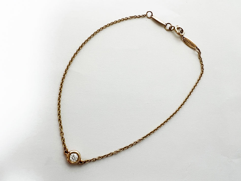 ティファニー／750YGバイザヤード1PDブレスレト ゆうまま ティファニー