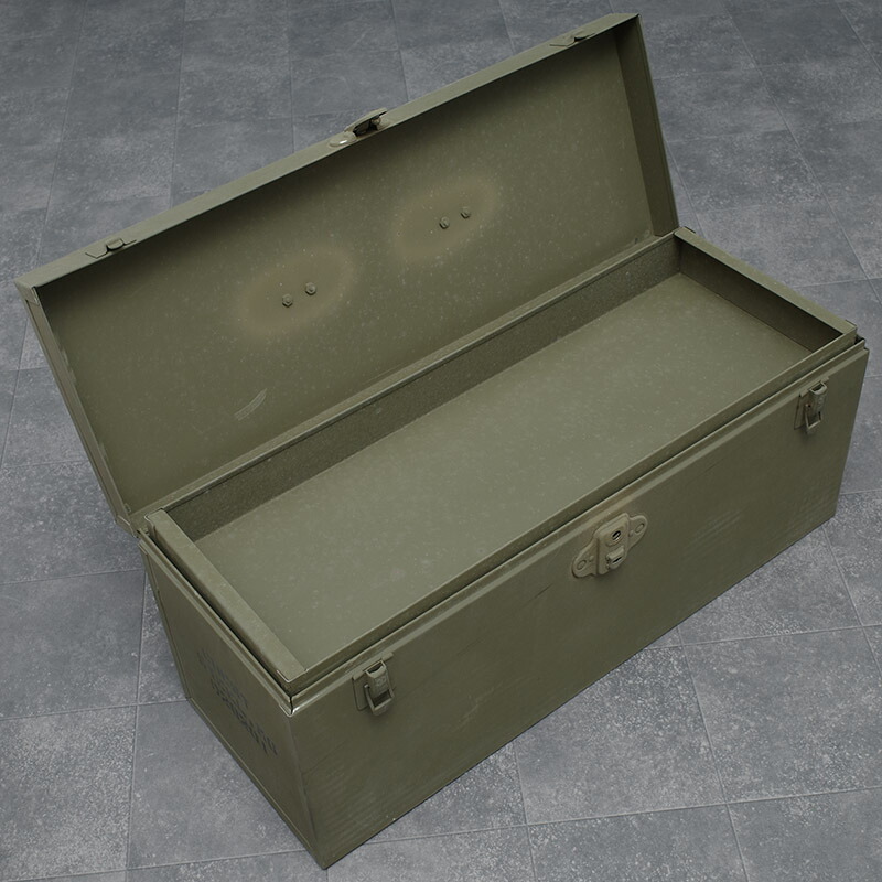 希少！ 米軍放出品 ヴィンテージ アンモボックス スチール製 2個セット