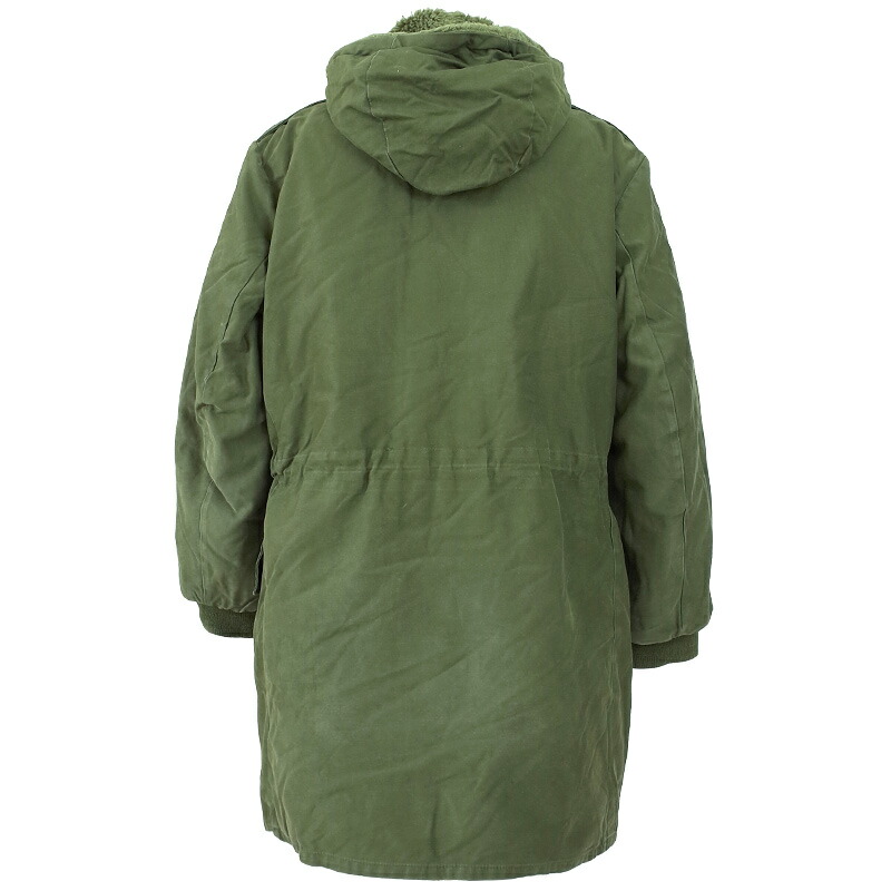 楽天市場】スウェーデン軍 M59コート フロントジッパー オリーブ USED