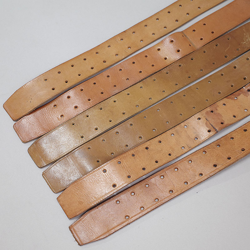 楽天市場】フランス軍 レザーベルト 2ピンバックル ブラウン デッド