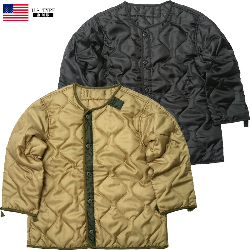 楽天市場】米軍タイプ M-65 パーカーライナー JC165YN M65 メンズ 中綿