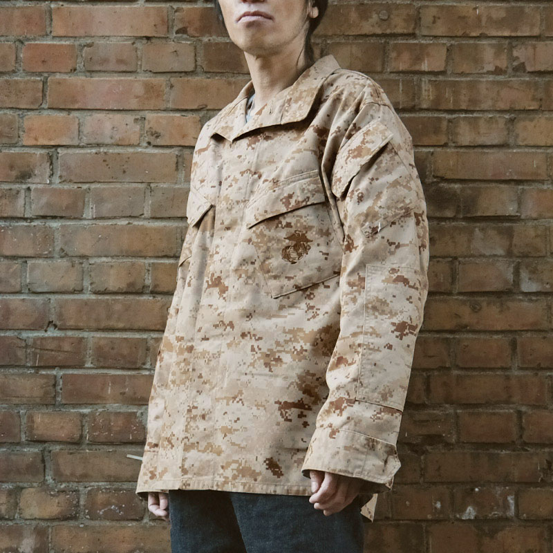 楽天市場】米軍 USMC コンバットジャケット MARPATデザート USED