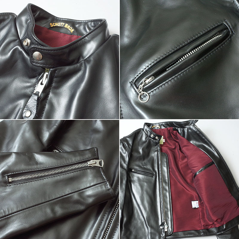SCHOTT ショット 689H ホースハイド レザージャケット 36 楽天市場