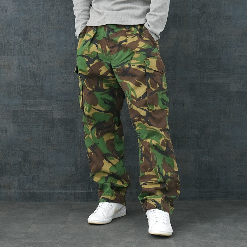 楽天市場】イギリス軍 トロピカル コンバットパンツ DPMカモ USED