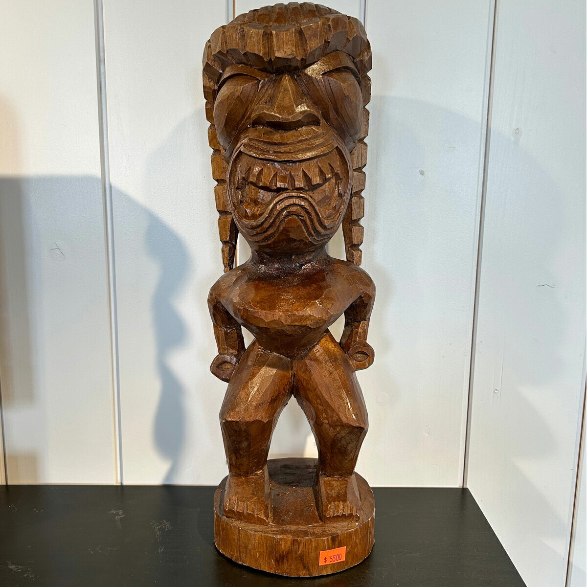 楽天市場】ハワイの守神 TIKI ティキ 木彫り像 守り神 魔除け お守り