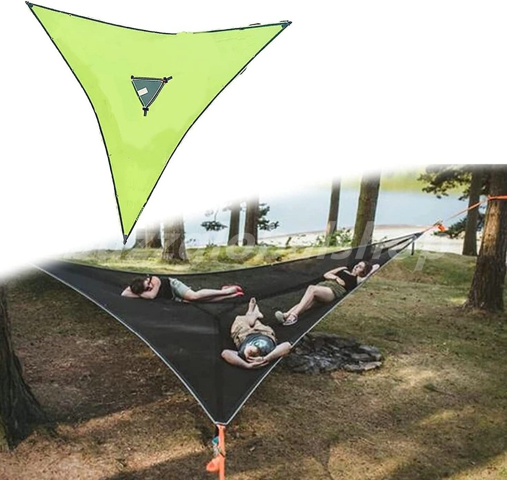 楽天市場】外用 三角ハンモック 空中 キャンプ ツリーハンモック