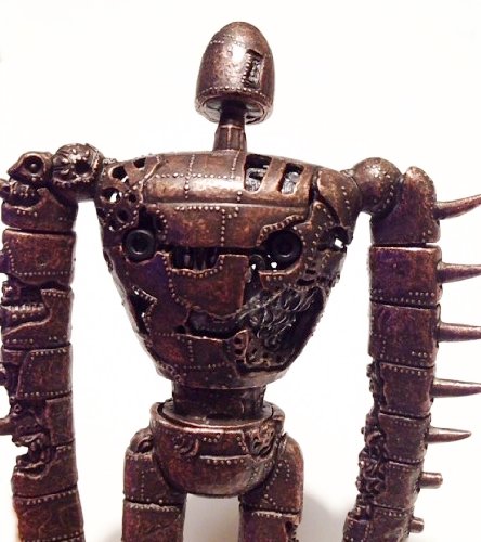 楽天市場】再利用 ジブリ美術館限定 屋上ロボット兵 [ピューターメタル