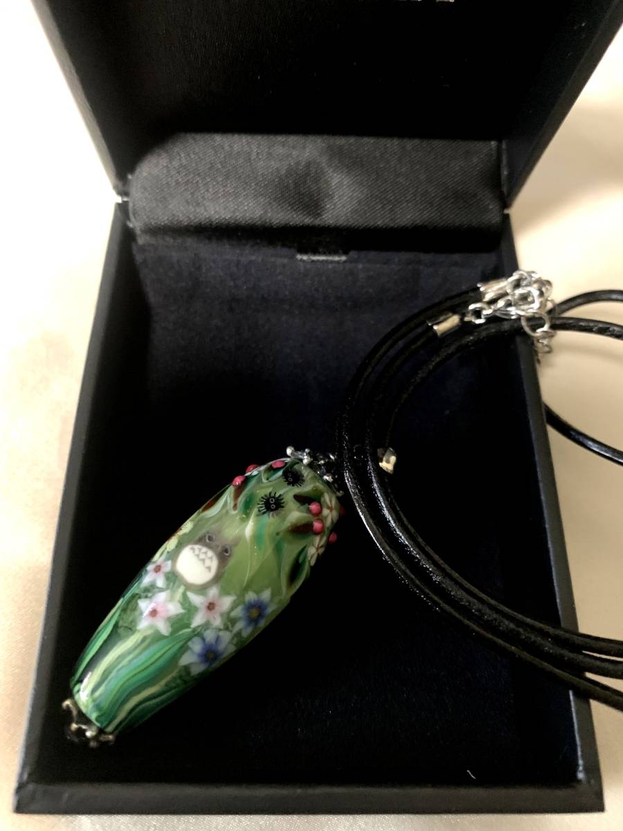 となりのトトロ とんぼ玉ネックレス 希少 レア 完売 三鷹の森ジブリ