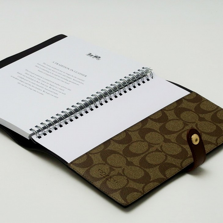 楽天市場】コーチ COACH ブックカバー ノートカバー メンズ ノート