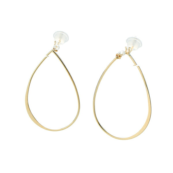 agete アガット K10フープピアス