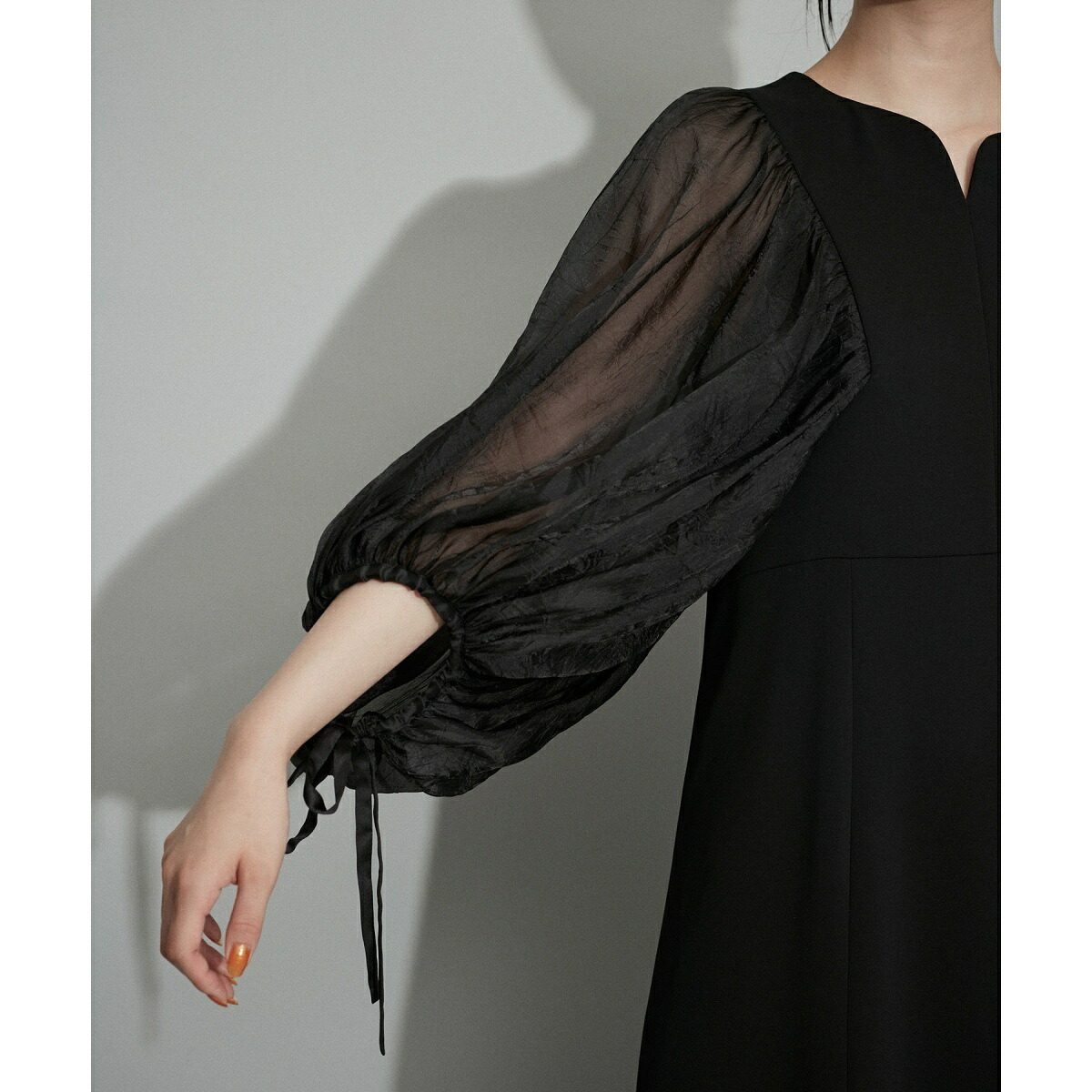 楽天市場】【WEB限定・オケージョン】シアースリーブコンビドレス