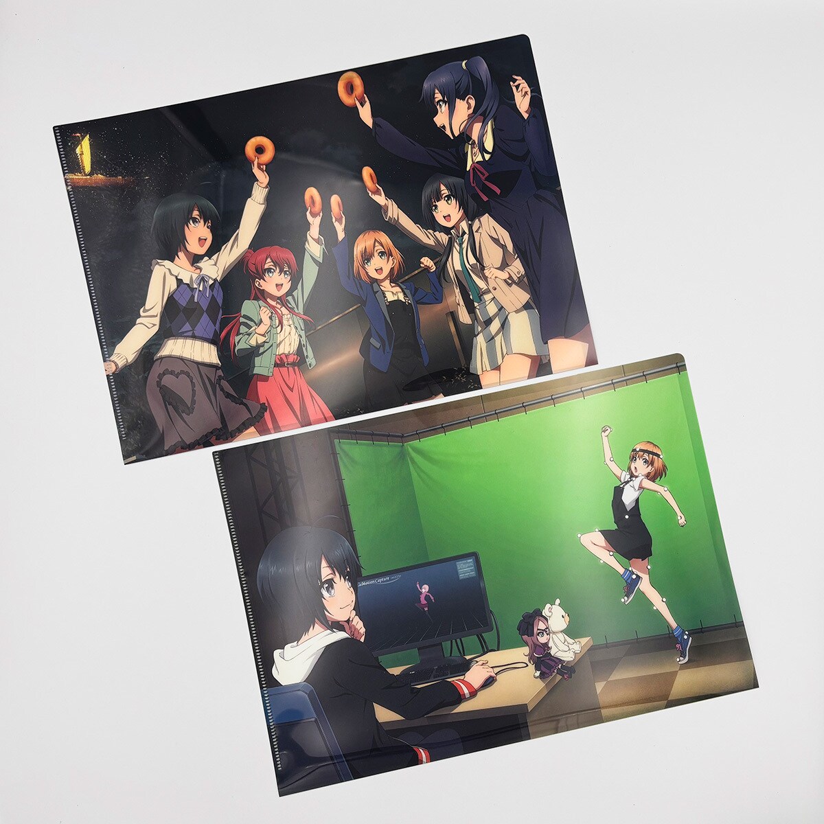 楽天市場】SHIROBAKO ランダムA4クリアファイル／アニメキャラクター