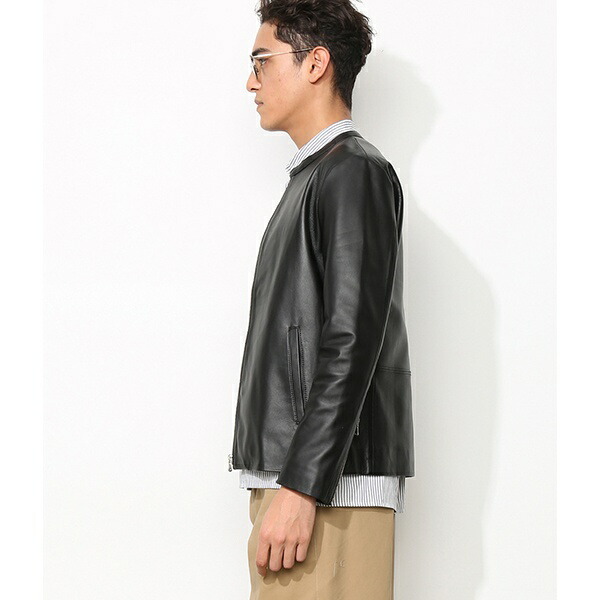 楽天市場】シングルレザーライダースジャケット／アダム エ ロペ