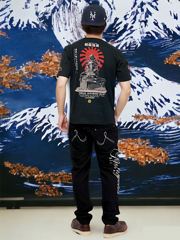 楽天市場】粋狂 戦艦陸奥 海軍 半袖Tシャツ メンズ 新作2024年モデル
