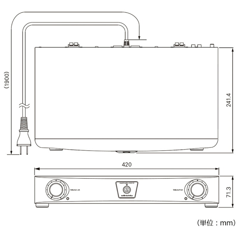 楽天市場】カラオケ アンプ オーディオテクニカ AT-DA100【新品