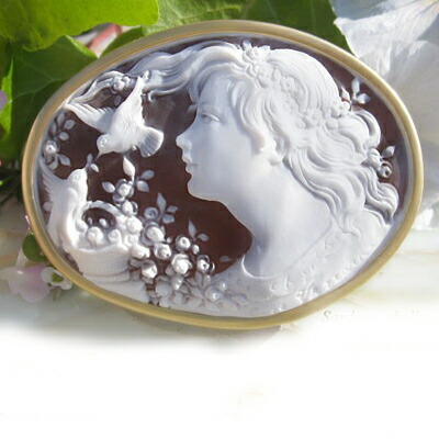 楽天市場】レジェンド的存在 Ciro Ferrara作シェルカメオK18ペンダント