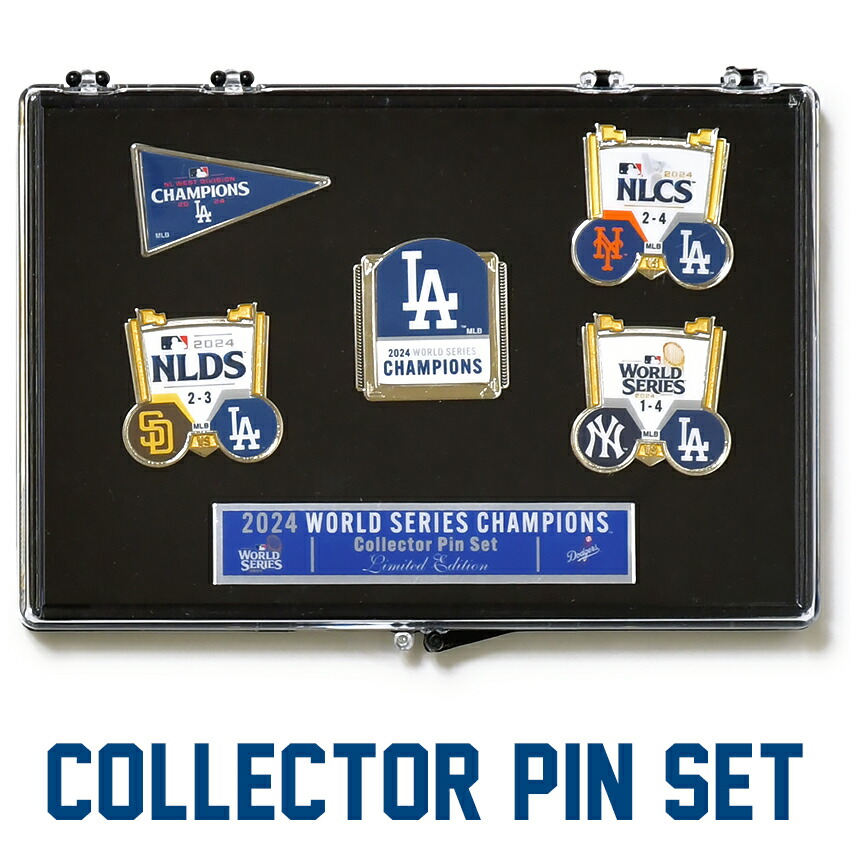 楽天市場】【即日発送】5個セット ドジャース ピンバッジ ワールド