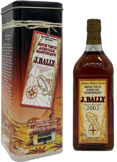 J.バリー ミレジム2002 ディスカウント 43度 700mlラム J.バリー